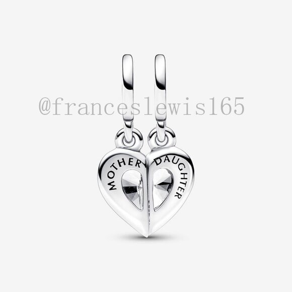 Pandora Splittable Mother & Daughter Dangle Charm - Picture 2 of 7